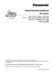 KX-UT113/KX-UT123/KX-UT133/KX-UT136/KX - Psn