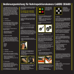 Bedienungsanleitung für Rohrinspektionskamera CABERE CB3600