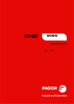 Fehlerhandbuch - FAGOR Automation Schweiz