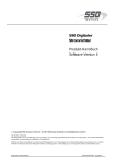 590 Digitaler Stromrichter Produkt-Handbuch Software