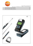 Kurzanleitung “Erste Schritte” de Short manual “Getting