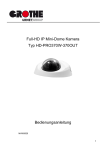 Full-HD IP Mini-Dome Kamera Typ HD-PRO370W-370OUT