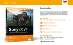 Sony alpha 7II – Das Handbuch zur Kamera