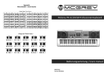 McGrey PK-6110USB Professional-Keyboard Bedienungsanleitung