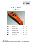MULTImate V 1.42 Anleitung