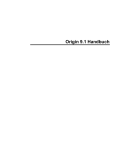 Origin 9.1 Handbuch deutsch