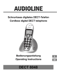 DECT 8048 - Audioline