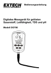 Digitales Messgerät für gelösten Sauerstoff, Leitfähigkeit, TDS und pH