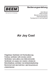 Bedienungsanleitung Air Joy Cool