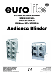EUROLITE Audience Blinder User Manual (#3046)