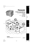 Bedienungsanleitung PDF Panasonic UF-7300