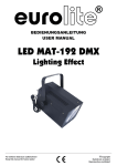LED MAT-192 DMX