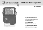 USB Hand Microscope LCD