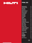 PRA 22 - Hilti