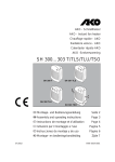 SH 300…303 T/TLS/TLU/TSO