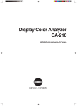 Display Color Analyzer CA-210