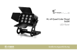 HL-x9 Quad Color Flood 9x8W LED