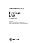 FlexScan L788 Bedienungsanleitung