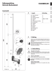 Bedienungsanleitung Elektrische Markisenkurbel