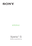 Bedienungsanleitung Sony Xperia S