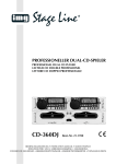 PROFESSIONELLER DUAL-CD-SPIELER