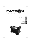 Handleiding FATBOX