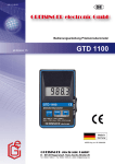 GTD 1100 - Greisinger
