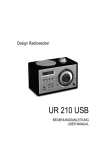 JGC – UR210USB (Design Radiowecker)