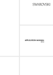 APPLICATION MANUAL