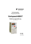 Varispeed-606V7 - Yaskawa America, Inc., Drives & Motion Division