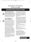 BEDIENUNGSANLEITUNG