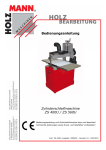 Bedienungsanleitung Zylinderschleifmaschine ZS 400U / ZS 560U