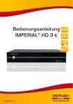 Bedienungsanleitung IMPERIAL® HD 3 K