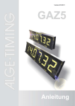 GAZ5 Bedienungsanleitung