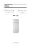 Aufbauanleitung - Kühlschrank