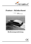 Bedienungsanleitung Futterboote - rc-modellbau