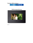 Digitaler Bilderrahmen Bedienungsanleitung
