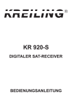 SAT-Receiver (KR 920-S)