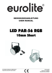 LED PAR-56 RGB