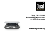 DUAL DT 210 USB Automatik-Plattenspieler mit USB