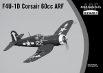 F4U-1D Corsair 60cc ARF