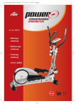 CROSSTRAINER- ERGOMETER