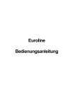 Euroline Bedienungsanleitung