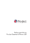 Pro-Ject Essential II/Phono USB - Pro-Ject