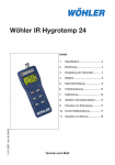 Wöhler IR Hygrotemp 24 - Bosy