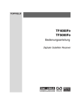TF4000Fe / FT5000Fe Bedienungsanleitung