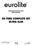 UV-TUBE COMPLETE SET ULTRA SLIM
