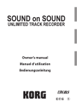 SOUND on SOUND Owner's Manual