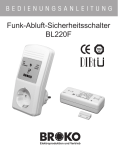 Bedienungsanleitung BL220F