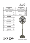 Bedienungsanleitung SATIN METAL BREEZE
